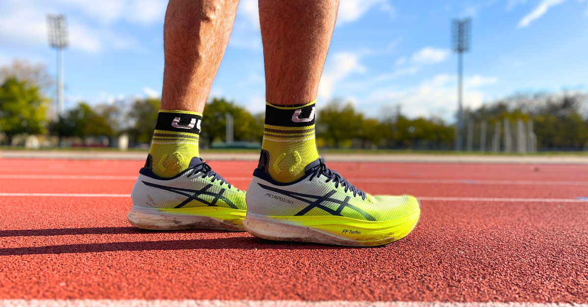 Photo couverture du test de la Metaspeed Sky+ de Asics