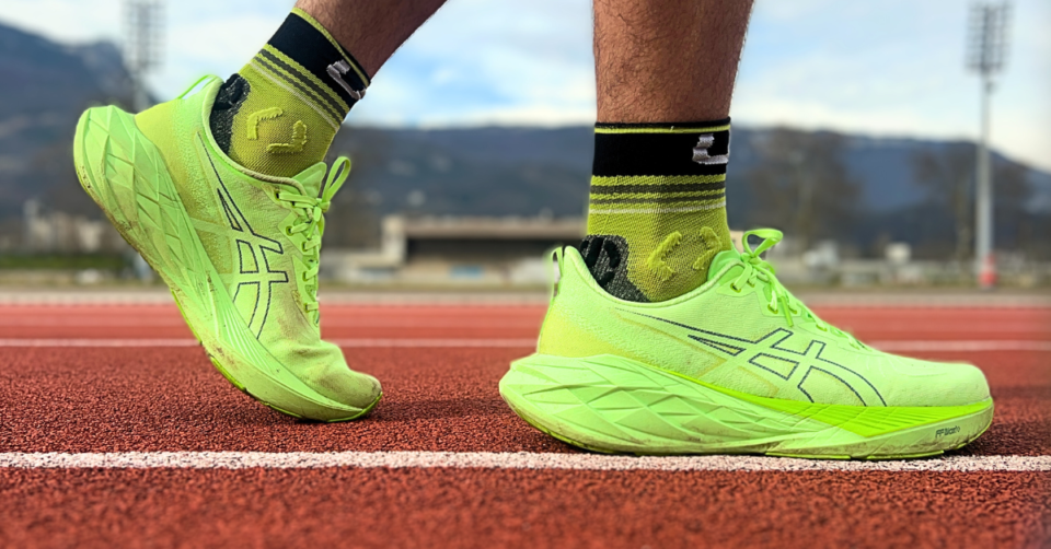 Photo de couverture des Novablast 4 de Asics