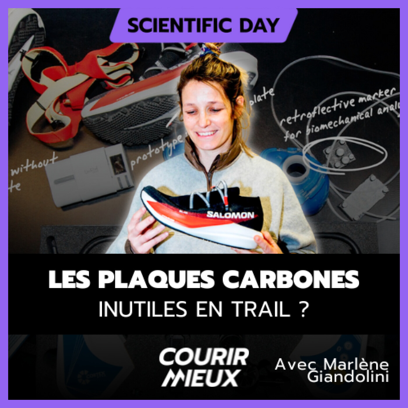 #211 – Les PLAQUES CARBONES en TRAIL et sur ROUTE, UTILES ? avec Marlene Giandolini (1/2)